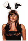 Bunny Ears & Tail Set-White/Black Underwraps 30565