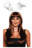 Bunny Ears & Tail Set-White/White Underwraps 30566