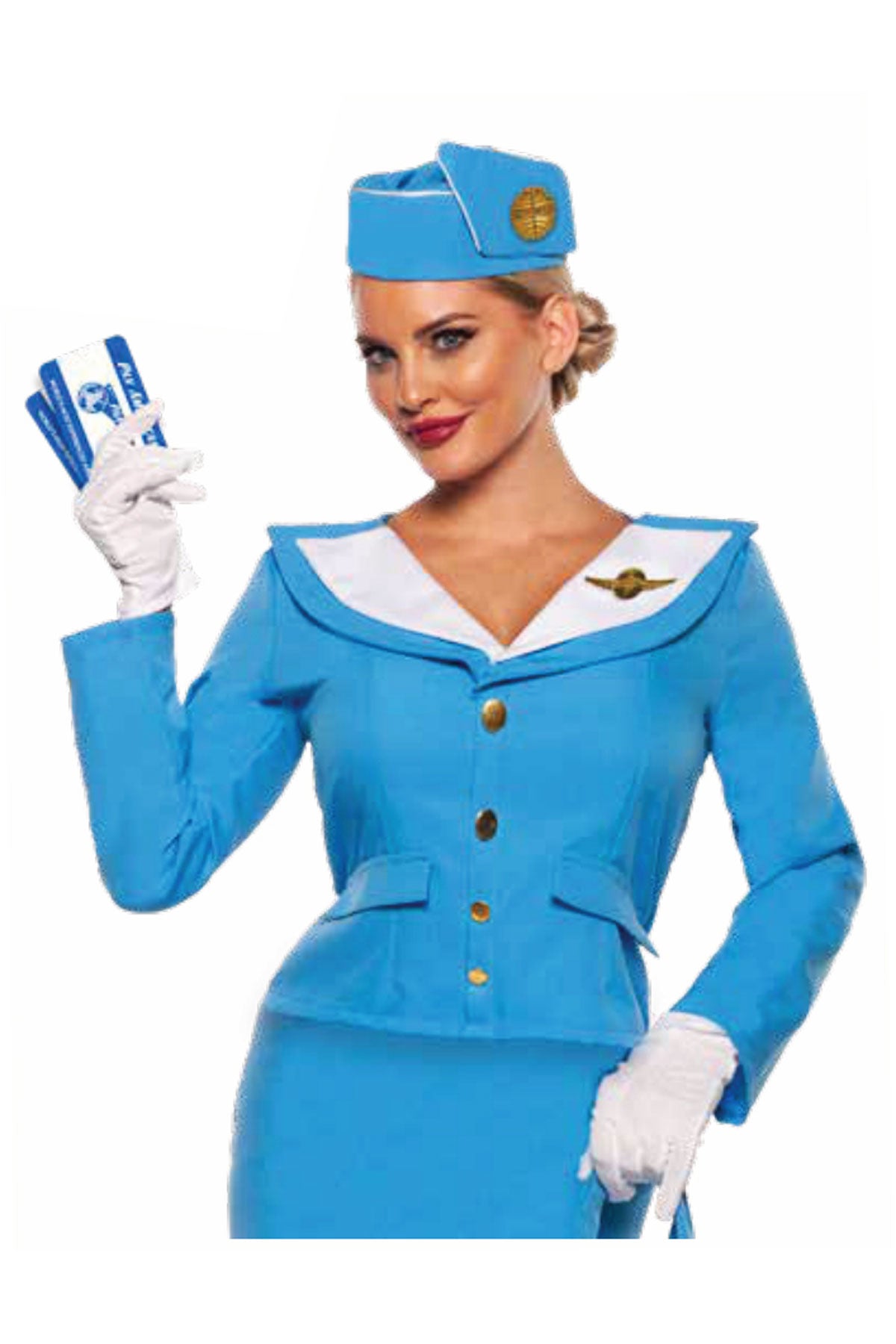 Officially Licensed Pan Am? Stewardess Accessory Kit Underwraps 30676