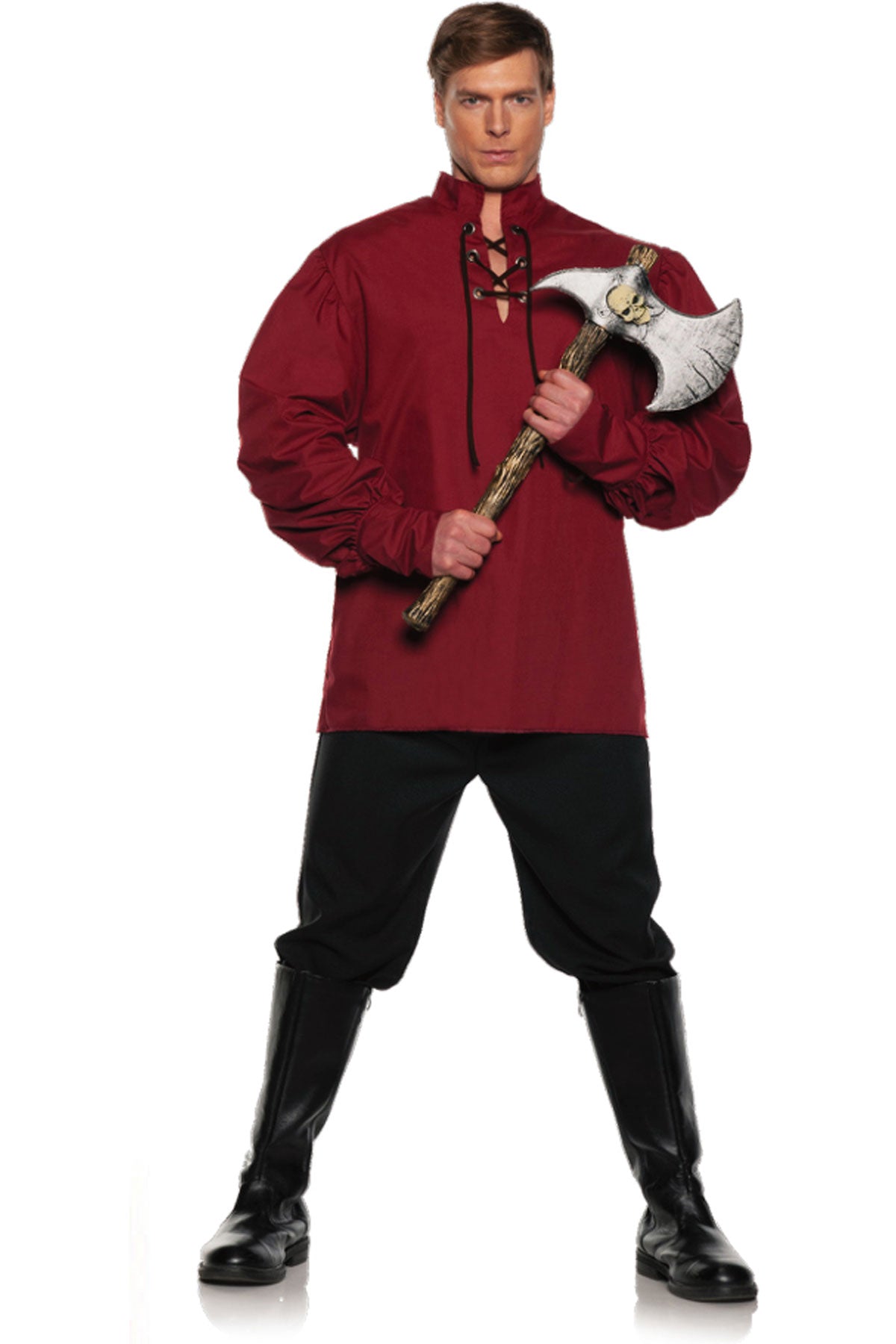 Renaissance Shirt-Burgundy Underwraps 30696