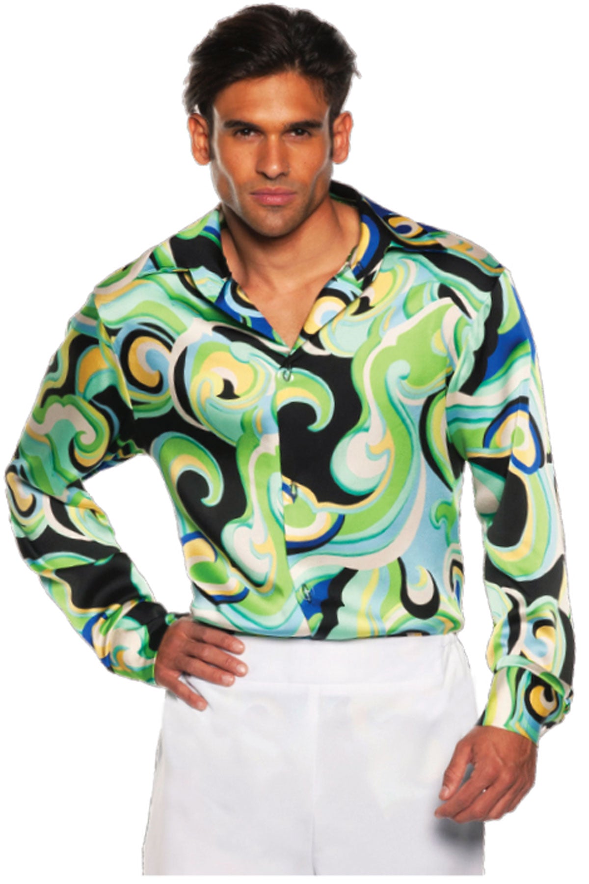 60'S Shirt- Green Underwraps 30705