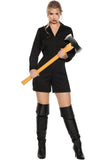 Women'S Horror Romper-Black Underwraps 30732
