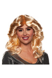 70'S Feathered Wig-Blonde Underwraps 30758