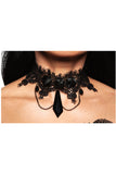 Lace And Rose Choker Underwraps 30845