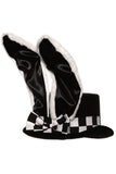 Top Hat With Rabbit Ears-Black Underwraps 30853