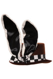 Top Hat With Rabbit Ears-Brown Underwraps 30854