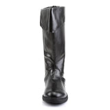 Pirate Captain Side Zipper Knee High Cuffed Round Toe Boots Shoes Pleaser Funtasma CAPTAIN/105