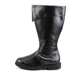 Pirate Captain Side Zipper Knee High Cuffed Round Toe Boots Shoes Pleaser Funtasma CAPTAIN/105