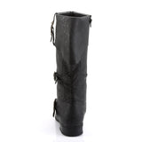 Pirate Booty Octopus Buckle Zip Side Cuffed Knee High Boots Shoes Pleaser Funtasma CARRIBEAN/299