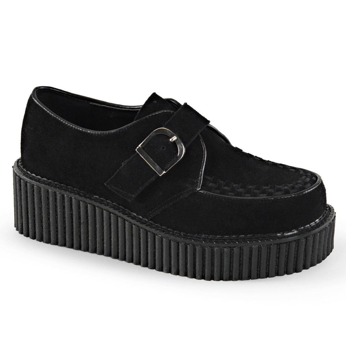 2" Pf Monk Creeper W/d Shaped Buckle Pleaser Demonia CREEPER/118