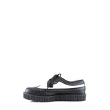 Rockabilly Punk Oxford Leather Wingtip Platform Creeper Boots Shoes Pleaser Demonia CREEPER/608