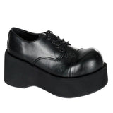 Goth Punk Rockabilly Extreme Platform Blucher Cyber Boots Shoes Pleaser Demonia DANK/101