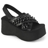 2 1/2" Pf Slingback Sandal Pleaser Demonia FUNN/12
