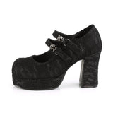 3 3/4" Heel, 1 1/4" PF Maryjane Pleaser Demonia GOTHIKA/09