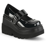 4 1/2" Wedge Pf Maryjane Pleaser Demonia SHA23/B