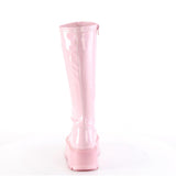 2" Pf Str Knee High Boot, 1/2 Side Zip Pleaser Demonia SLK200/BPHG
