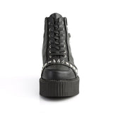 2" PF Oxford Creeper Bootie, Side Zip Pleaser Demonia V/CREEPER/565
