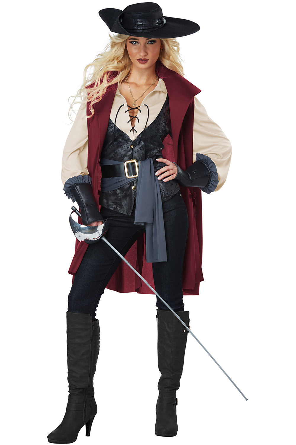 LADY MUSKETEER/ADULT California Costume  01427