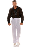 Black Sequin Shirt Underwraps  28590