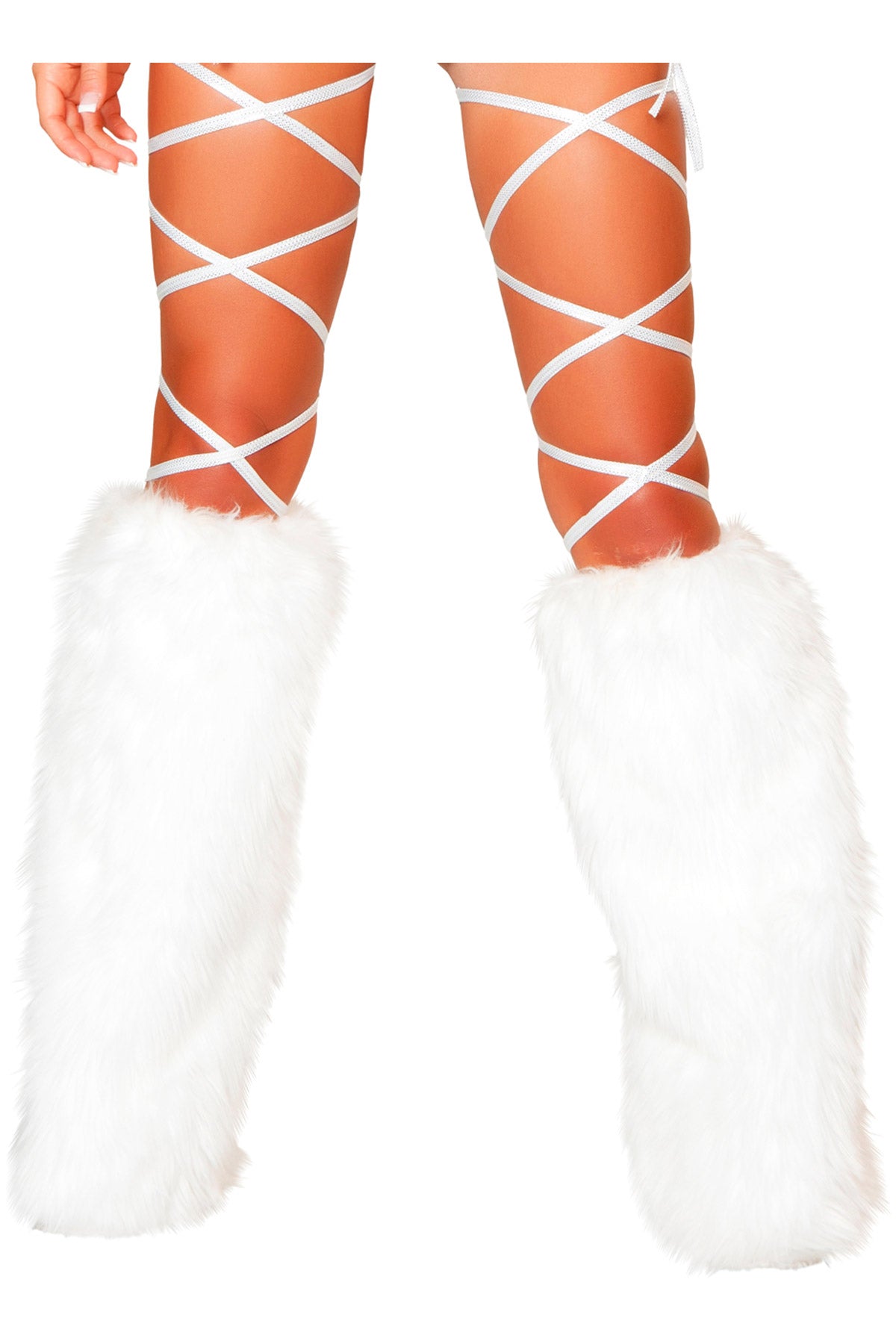 100" Solid Go Go Dancer Lace Thigh Wraps Roma  3021