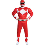 RED RANGER CLASSIC MUSCLE ADULT Disguise  79729