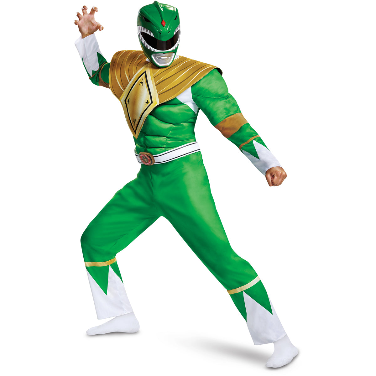 GREEN RANGER CLASSIC MUSCLE ADULT Disguise  79736