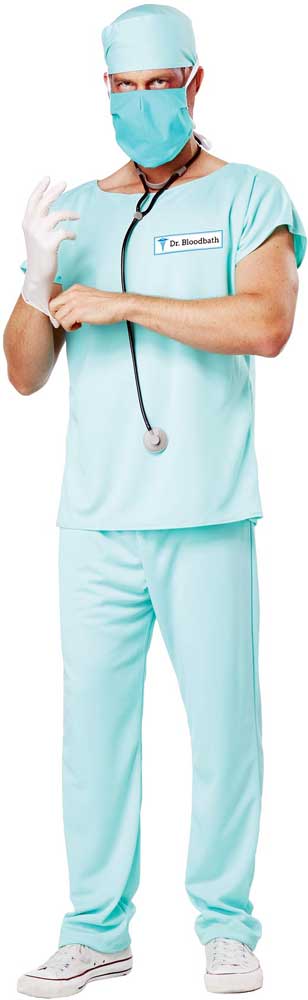 DR. BLOODBATH / ADULT California Costume  01399