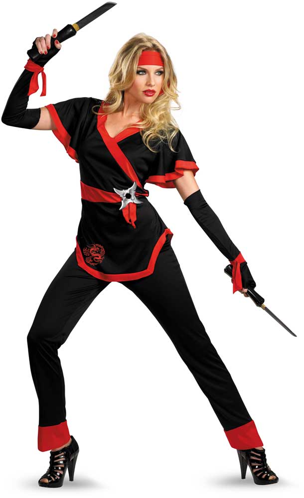 Ninja Dragon Female Disguise  38201