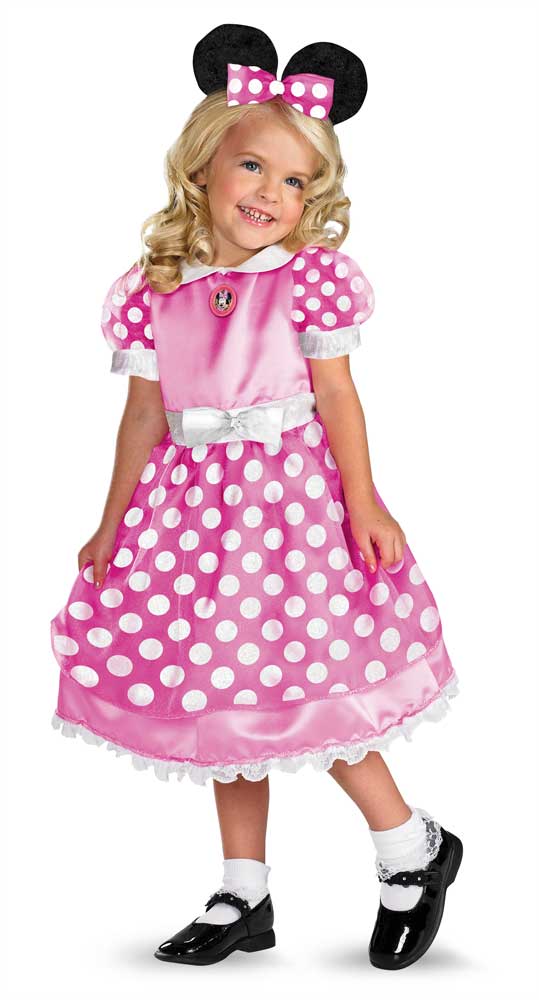 Clubhouse Minnie Mouse-pink Disguise  50105