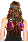 Turquoise Indian Headband Roma  H4725