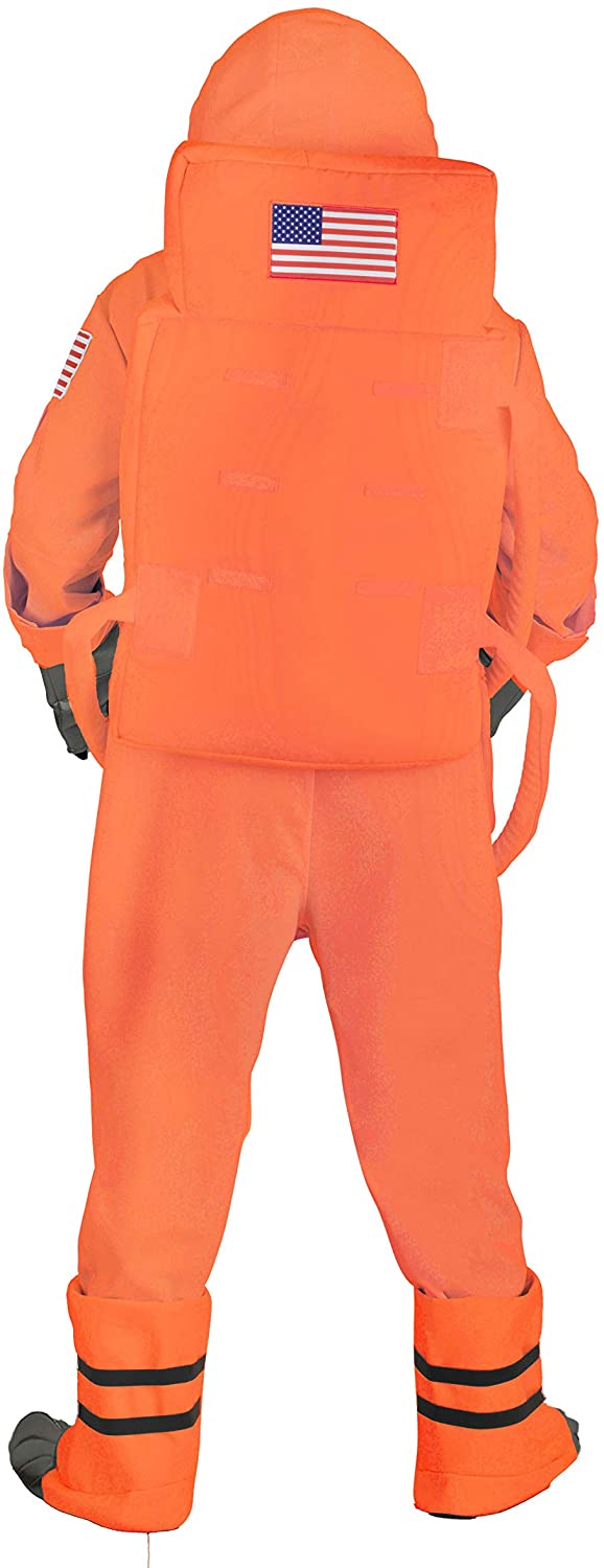Deluxe Astronaut Suit - Orange Underwraps  30113
