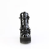 4 3/4" Heel, 2 1/4" Pf Ankle Boot, Inside Zip Pleaser Demonia ASSAULT/72
