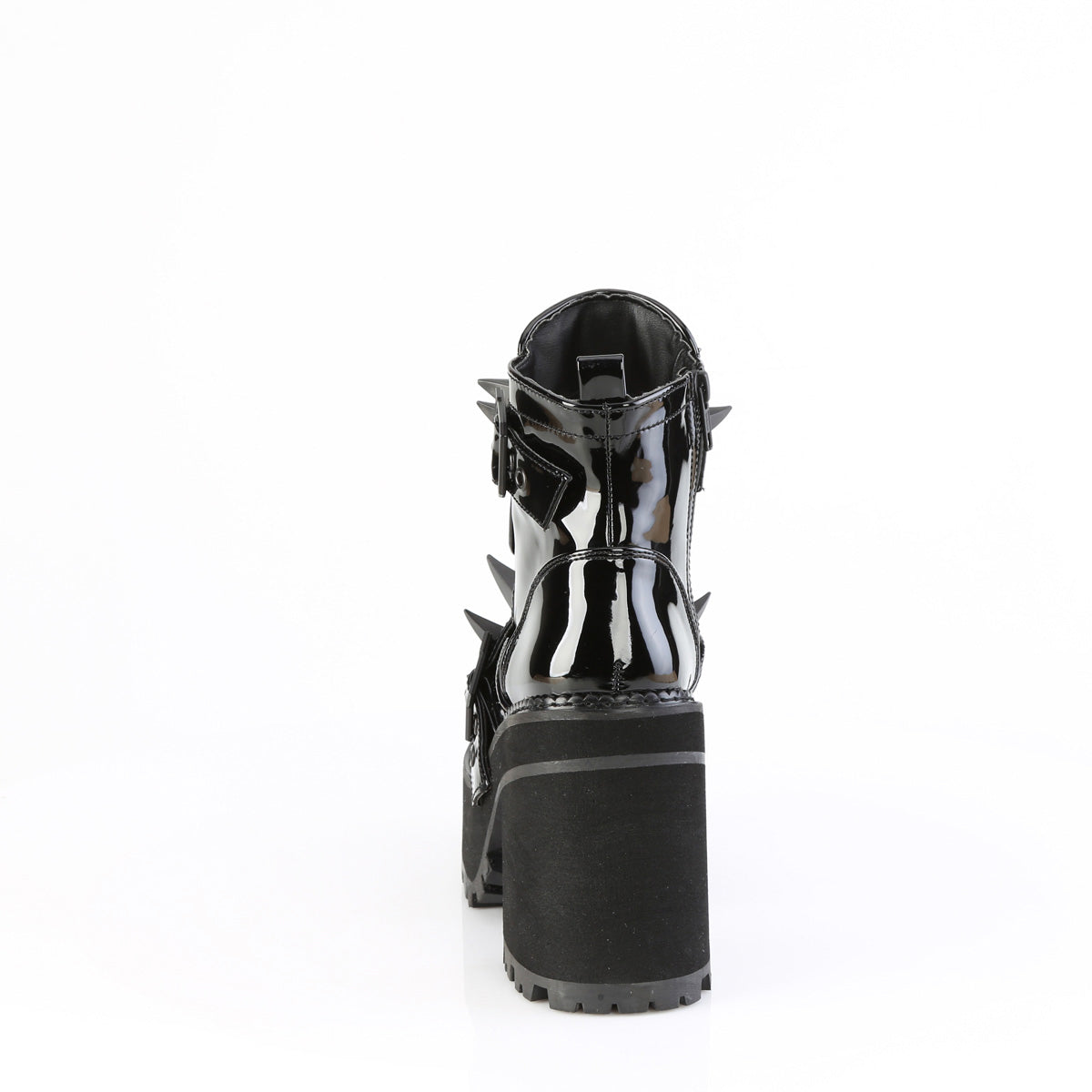 4 3/4" Heel, 2 1/4" Pf Ankle Boot, Inside Zip Pleaser Demonia ASSAULT/72