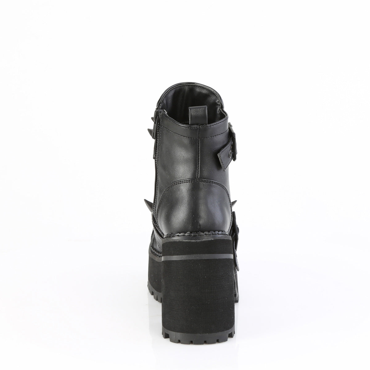 4 3/4" Heel, 2 1/4" Pf Ankle Boot, Inside Zip Pleaser Demonia ASSAULT/72
