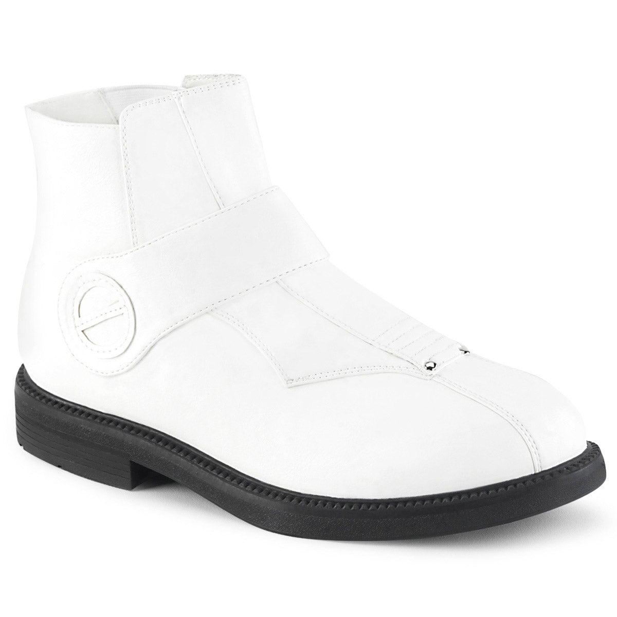 1" Stacked Heel Men's Ankle Boot Pleaser Funtasma CLONE/102