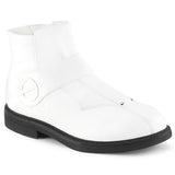 1" Stacked Heel Men's Ankle Boot Pleaser Funtasma CLONE/102