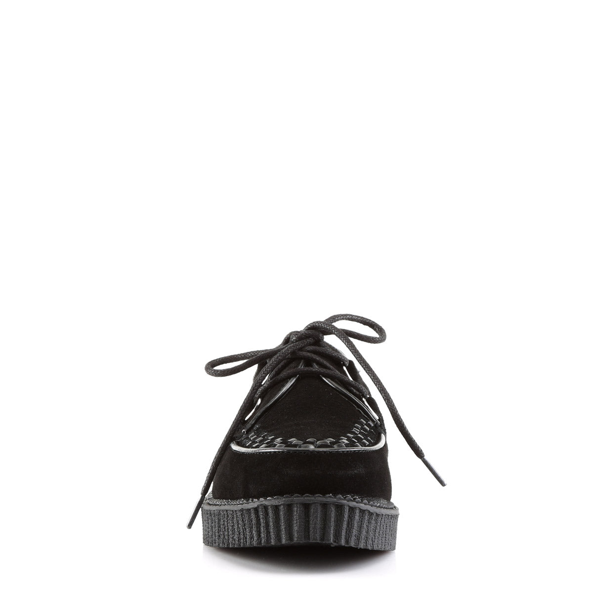 Gothic Rockabilly Punk Suede Lace Up Creeper Boots Boat Shoes Pleaser Demonia CREEPER/602S