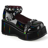 2 3/4" (70Mm) Platform Wrap Around  Ankle Strap Pleaser Demonia CUBBY/25