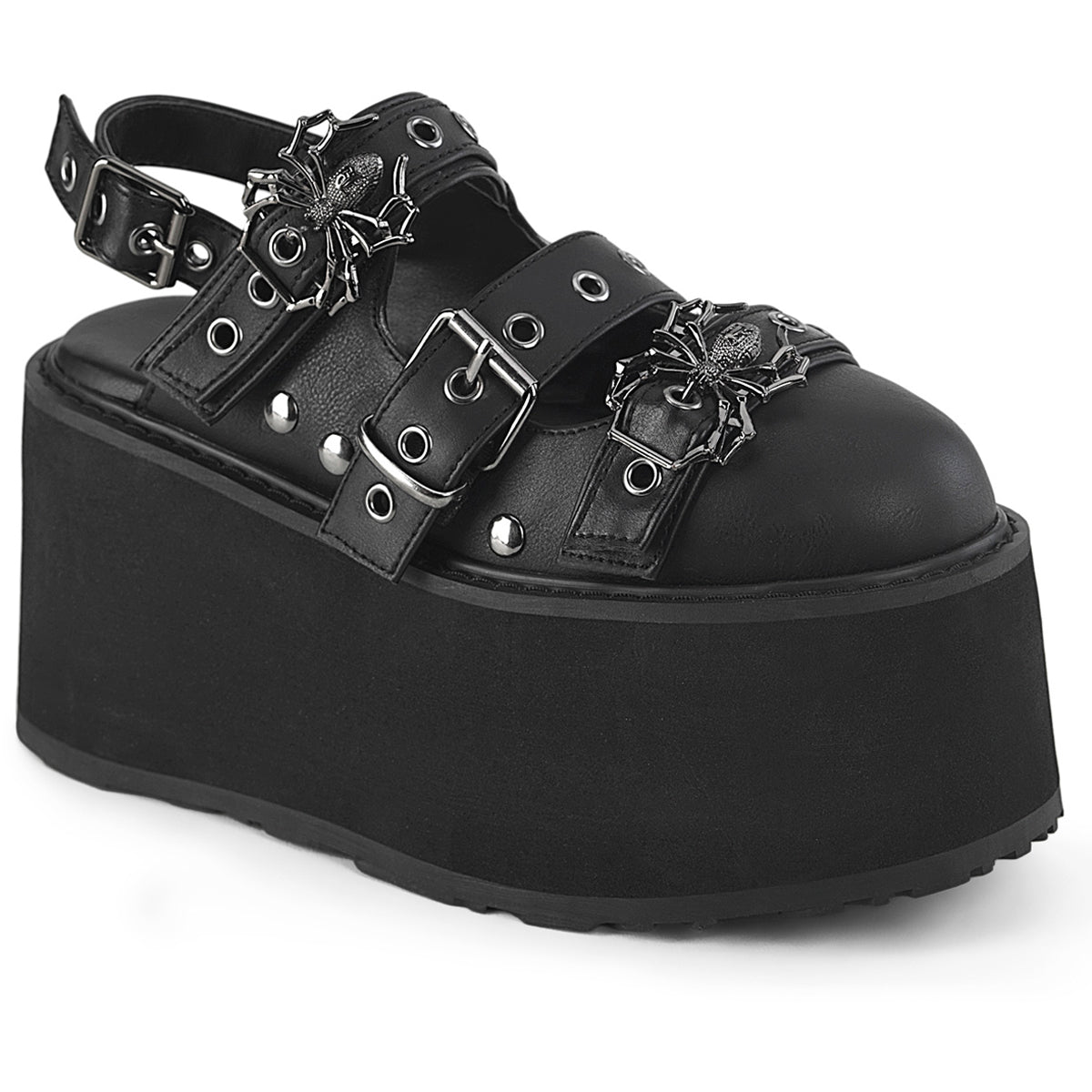 3 1/2" Platform Slingback Pleaser Demonia DAMNED/27