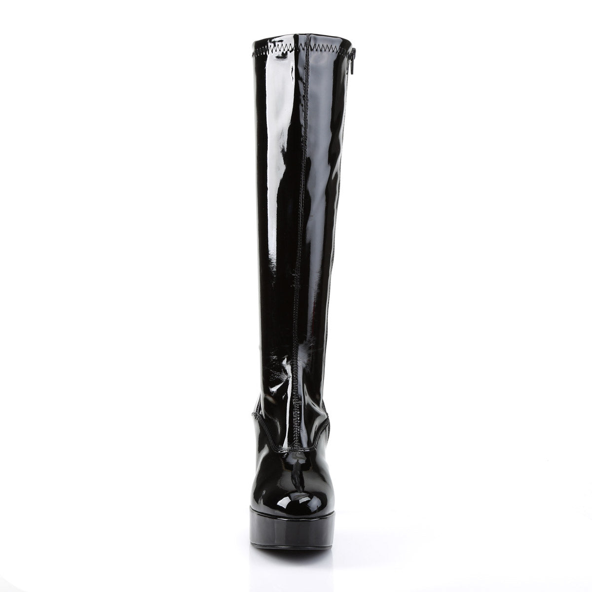 Sexy Exotic Gogo Dancer Knee High Platform Stack Heels Boots Shoes Pleaser Funtasma EXOTICA/2000