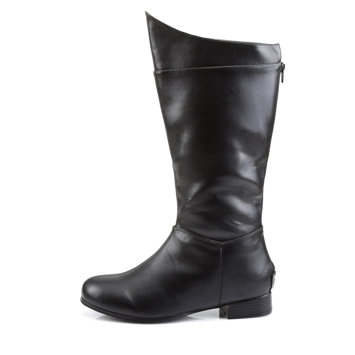 Low Heel Knee High Round Toe Pull On Superhero Boots Shoes Pleaser Funtasma HERO/100