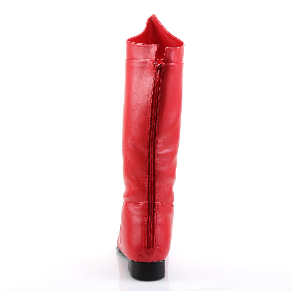Low Heel Knee High Round Toe Pull On Superhero Boots Shoes Pleaser Funtasma HERO/100