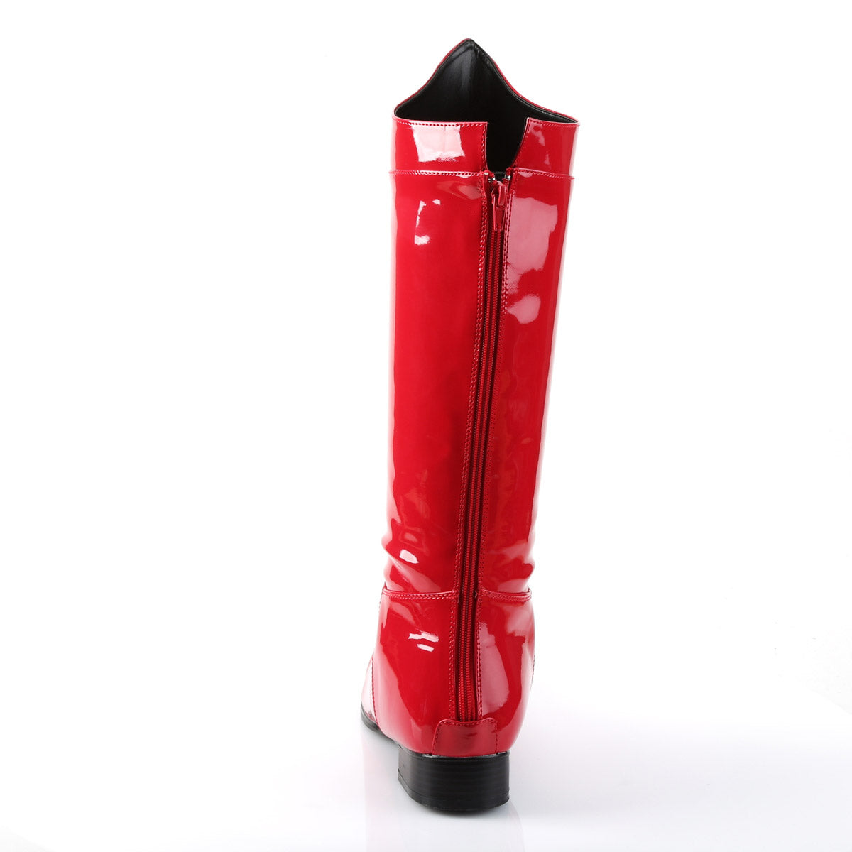 Low Heel Knee High Round Toe Pull On Superhero Boots Shoes Pleaser Funtasma HERO/100