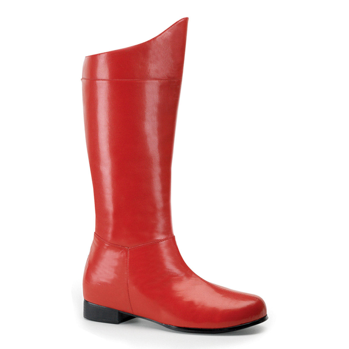 Low Heel Knee High Round Toe Pull On Superhero Boots Shoes Pleaser Funtasma HERO/100