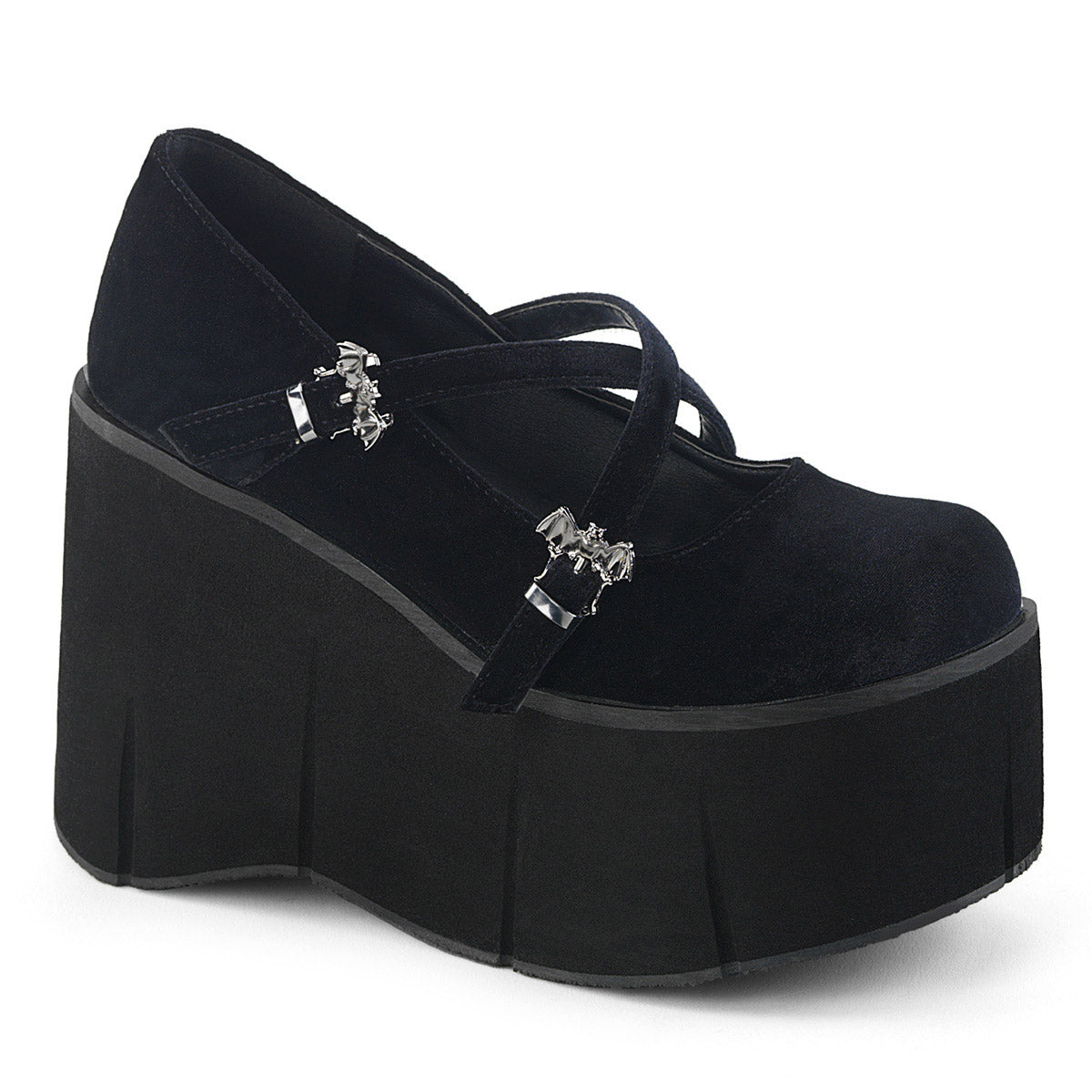 4" Platform Criss-Cross Strap Maryjane Pleaser Demonia KERA/10
