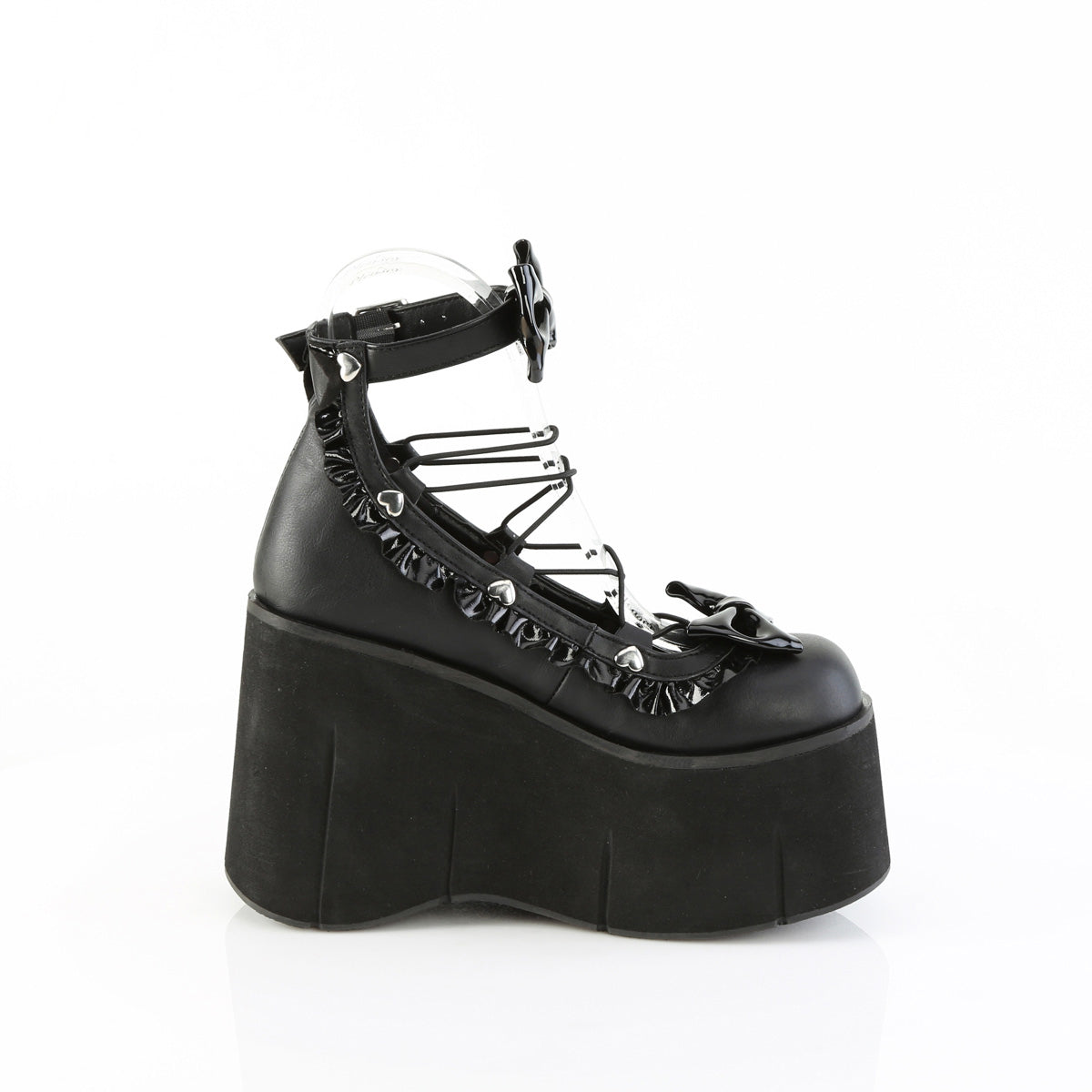 4 1/2" Platform Wrap Around Ankle Shoe Pleaser Demonia KERA/18