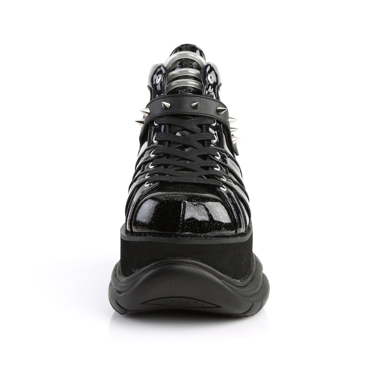 3" PF Lace-Up Ankle Bootie w/ Velcro Strap Pleaser Demonia NEPTUNE/100