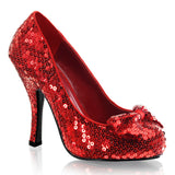 Sexy Dorothy Hidden Platform Sequins All Over Pumps High Heels Shoes Pleaser Funtasma OZ/06
