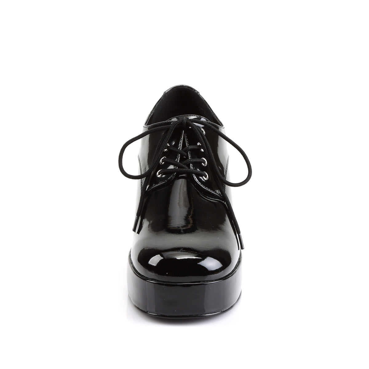 Disco Fever Floating Fish Heels Platform Oxford Lace Up Boots Shoes Pleaser Funtasma PIMP/02