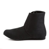 Microfiber Lace Ankle Detail Strap Over Renaissance Boots Flats Shoes Pleaser Funtasma RENAISSANCE/50